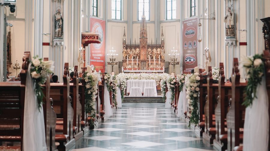 Co je potřeba pro svatbu v kostele?